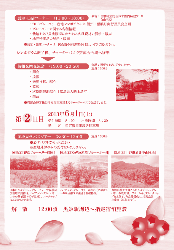 2013年全国産地シンポジウム in 信州信濃町 詳細イメージ